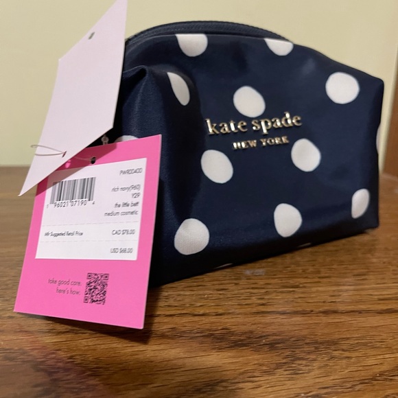 Kate spade Everything Puffy Sunshine Dot Medium Cosmetic Case - Picture 10 of 11